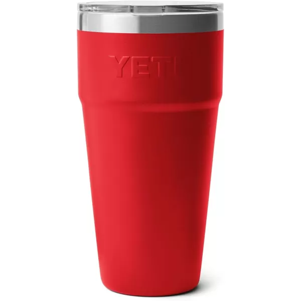 YETI Rambler 30 oz Stackable Tumbler, Stainless Steel, Vacuum Insulated with MagSlider Lid, King Crab