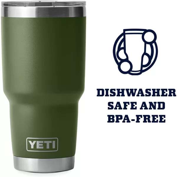 YETI Rambler 30 oz Stainless Steel Vacuum Insulated Tumbler w/MagSlider Lid