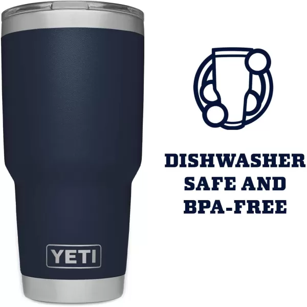 YETI Rambler 30 oz Stainless Steel Vacuum Insulated Tumbler w/MagSlider Lid