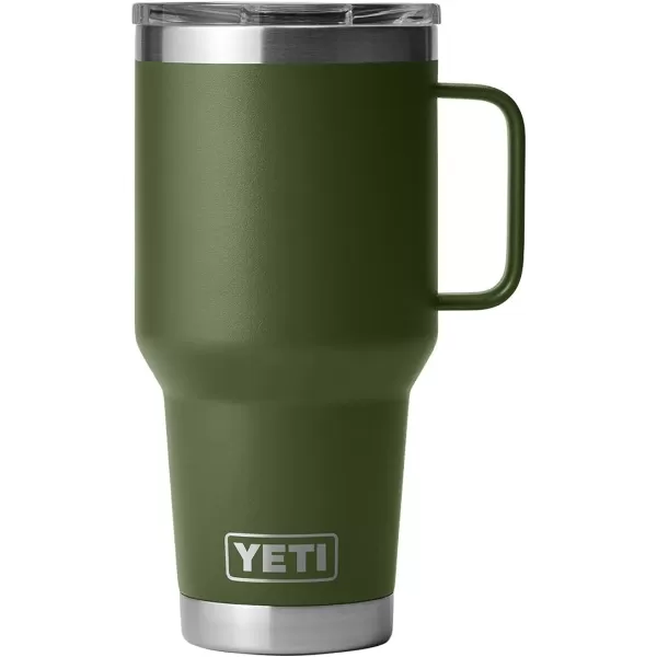 YETI Rambler 30 oz Travel Mug, Stainless Steel, Vacuum Insulated with Stronghold Lid