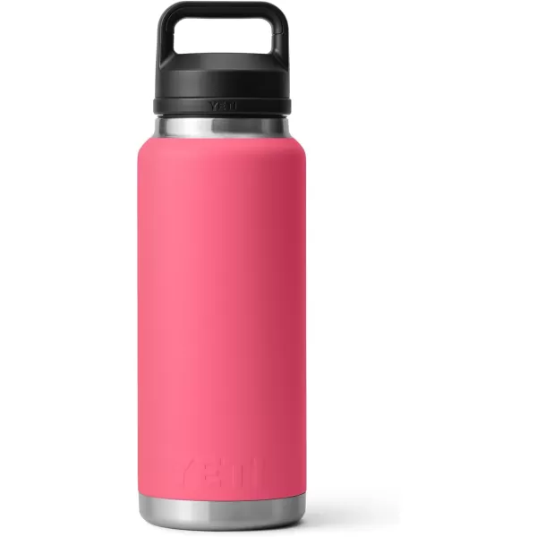 YETI Rambler 36 oz Bottle, Vacuum Insulated, Stainless Steel with Chug Cap, Rescue Red