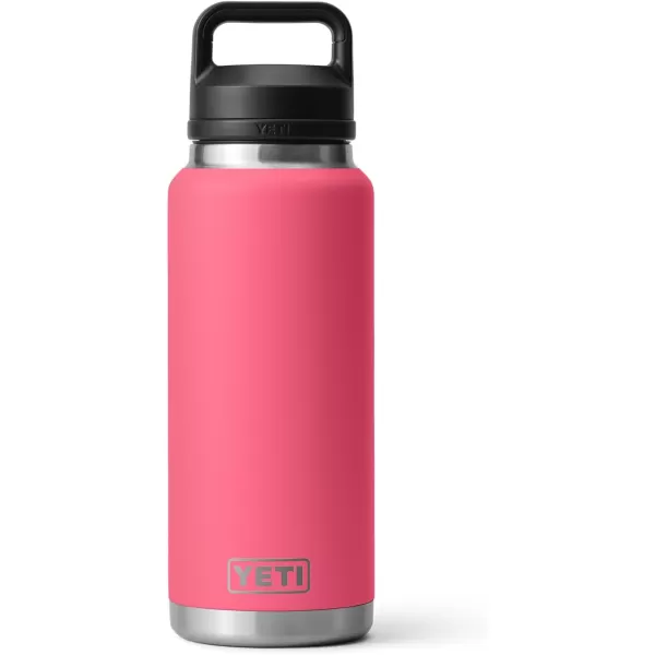 YETI Rambler 36 oz Bottle, Vacuum Insulated, Stainless Steel with Chug Cap, Rescue Red