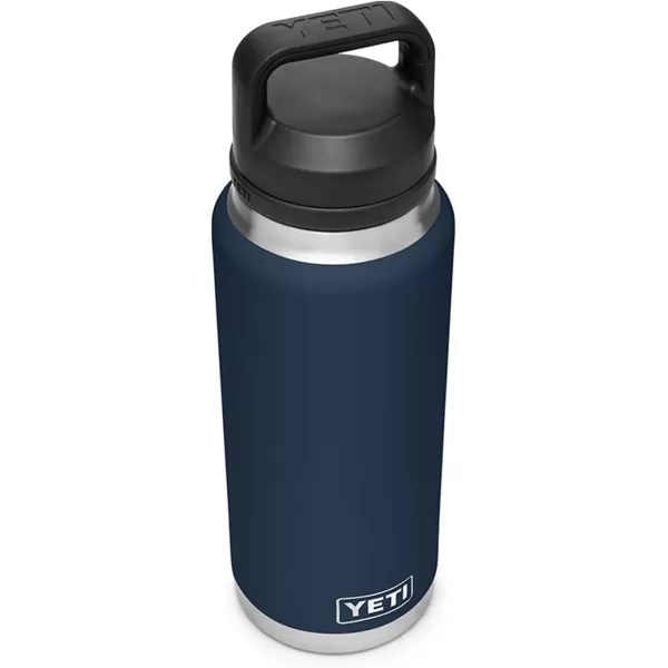 YETI Rambler 36 oz Bottle, Vacuum Insulated, Stainless Steel with Chug Cap, Rescue Red