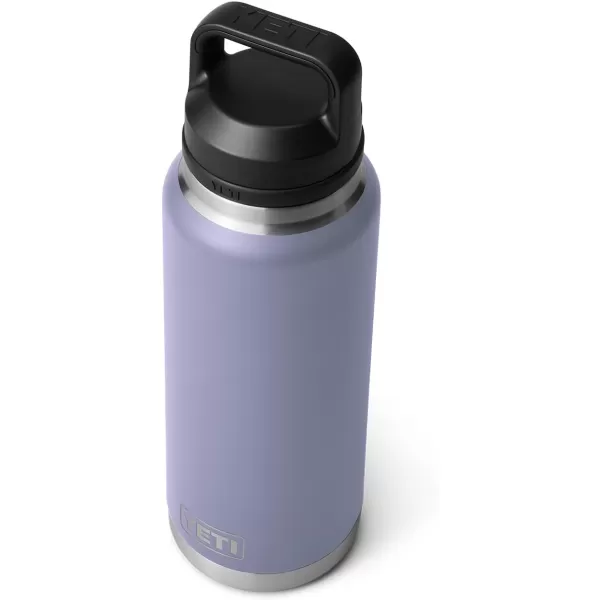 YETI Rambler 36 oz Bottle, Vacuum Insulated, Stainless Steel with Chug Cap, Rescue Red