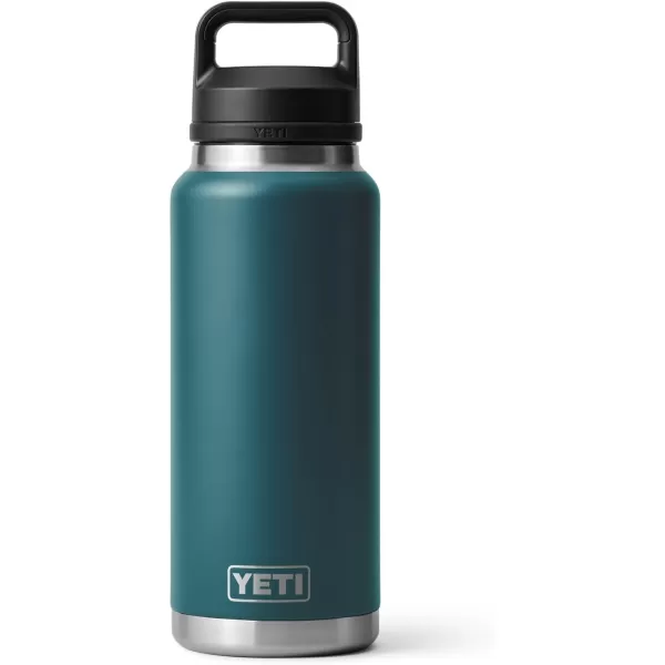 YETI Rambler 36 oz Bottle, Vacuum Insulated, Stainless Steel with Chug Cap, Rescue Red