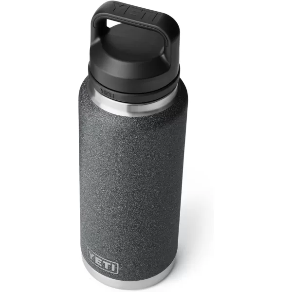 YETI Rambler 36 oz Bottle, Vacuum Insulated, Stainless Steel with Chug Cap, Rescue Red
