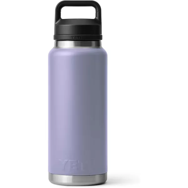 YETI Rambler 36 oz Bottle, Vacuum Insulated, Stainless Steel with Chug Cap, Rescue Red