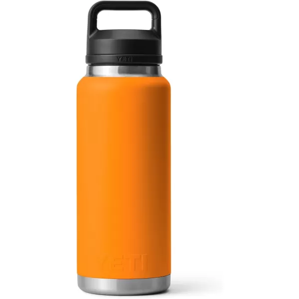 YETI Rambler 36 oz Bottle, Vacuum Insulated, Stainless Steel with Chug Cap, Rescue Red