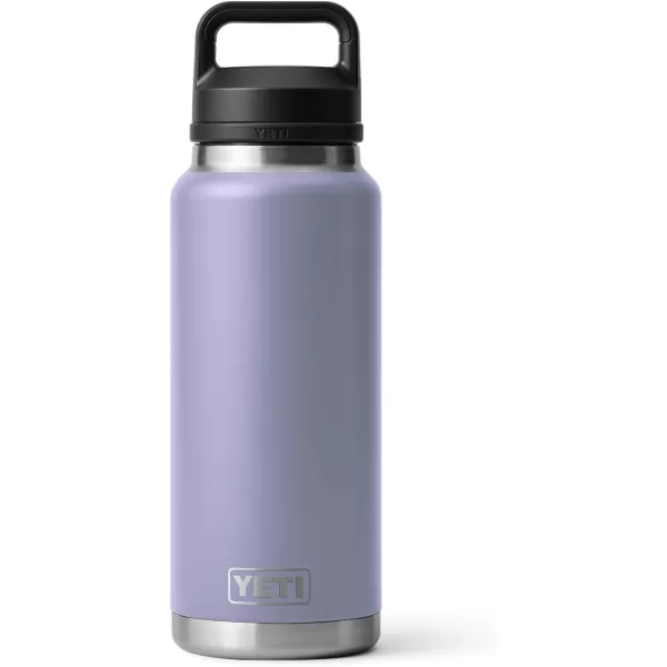 YETI Rambler 36 oz Bottle, Vacuum Insulated, Stainless Steel with Chug Cap, Rescue Red