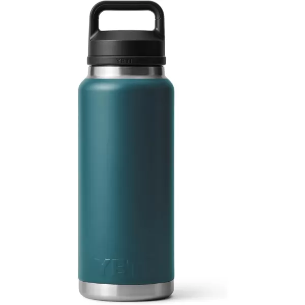 YETI Rambler 36 oz Bottle, Vacuum Insulated, Stainless Steel with Chug Cap, Rescue Red