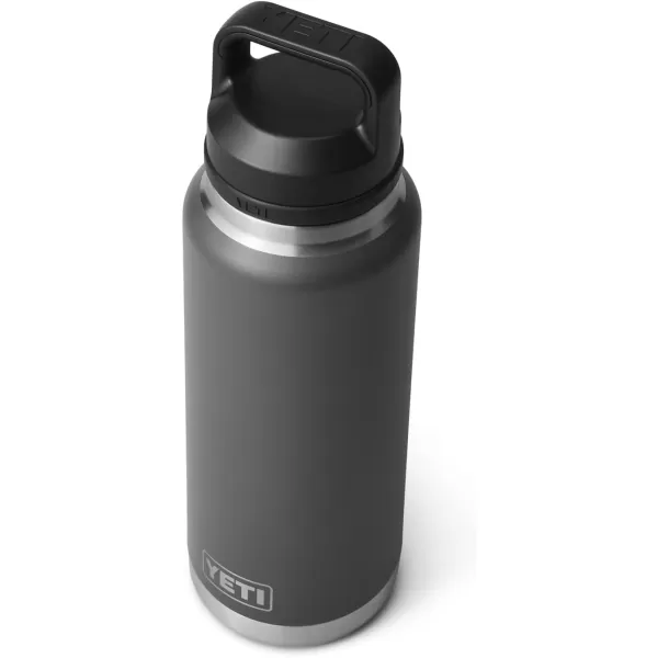 YETI Rambler 36 oz Bottle, Vacuum Insulated, Stainless Steel with Chug Cap, Rescue Red