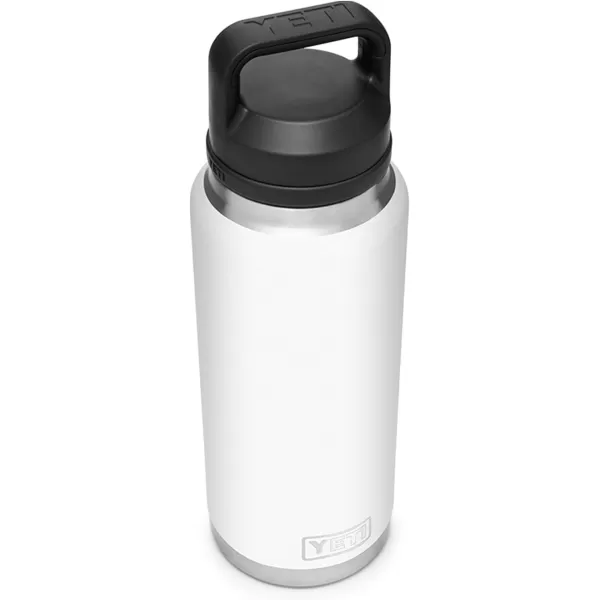 YETI Rambler 36 oz Bottle, Vacuum Insulated, Stainless Steel with Chug Cap, Rescue Red