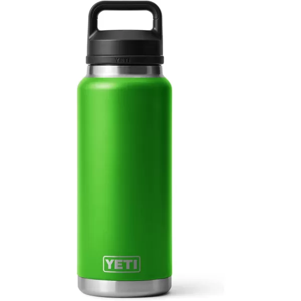 YETI Rambler 36 oz Bottle, Vacuum Insulated, Stainless Steel with Chug Cap, Rescue Red