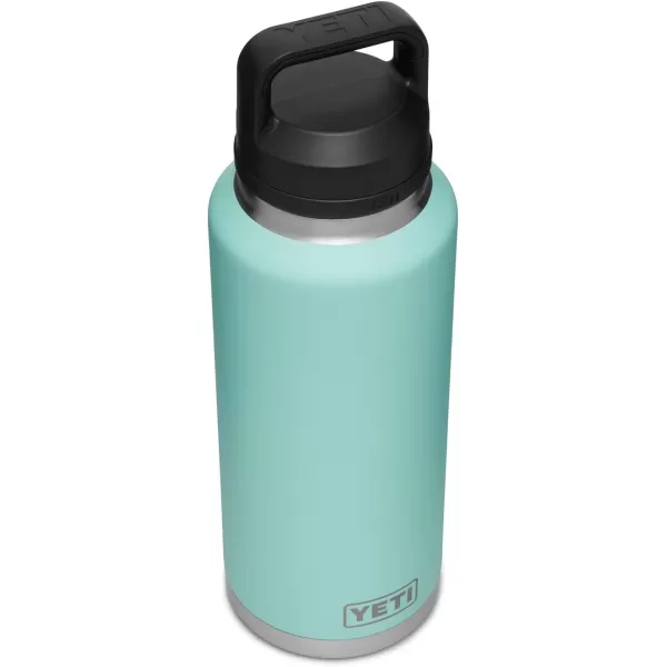 YETI Rambler 46 oz Bottle, Vacuum Insulated, Stainless Steel with Chug Cap, Rescue Red