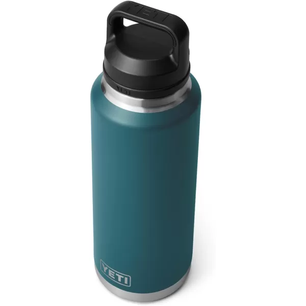 YETI Rambler 46 oz Bottle, Vacuum Insulated, Stainless Steel with Chug Cap, Rescue Red