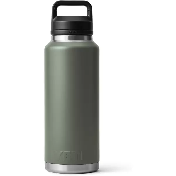 YETI Rambler 46 oz Bottle, Vacuum Insulated, Stainless Steel with Chug Cap, Rescue Red