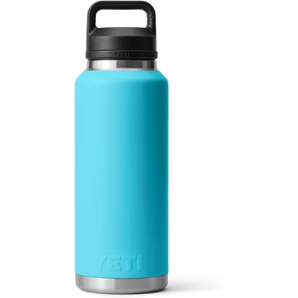 YETI Rambler 46 oz Bottle, Vacuum Insulated, Stainless Steel with Chug Cap, Rescue Red