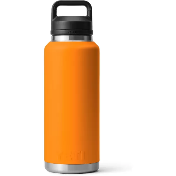 YETI Rambler 46 oz Bottle, Vacuum Insulated, Stainless Steel with Chug Cap, Rescue Red