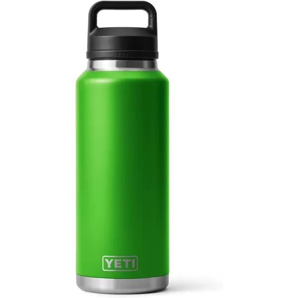 YETI Rambler 46 oz Bottle, Vacuum Insulated, Stainless Steel with Chug Cap, Rescue Red