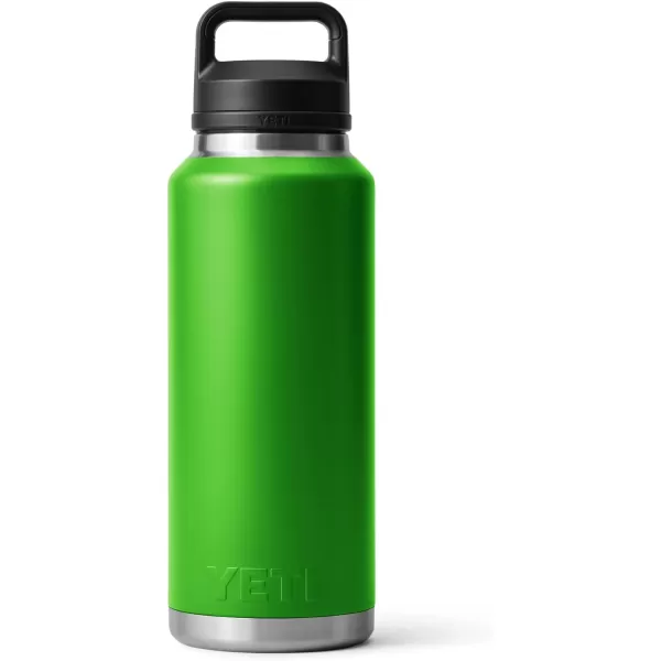 YETI Rambler 46 oz Bottle, Vacuum Insulated, Stainless Steel with Chug Cap, Rescue Red