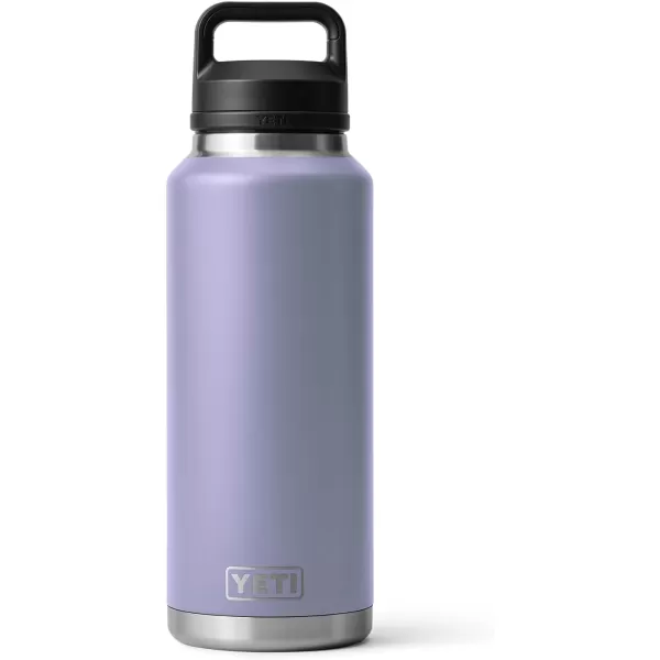 YETI Rambler 46 oz Bottle, Vacuum Insulated, Stainless Steel with Chug Cap, Rescue Red