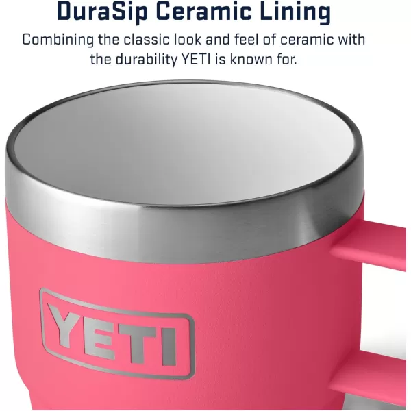 YETI Rambler 6 oz Stackable Mug, Stainless Steel, Vacuum Insulated Espresso/Coffee Mug, 2 Pack, Charcoal