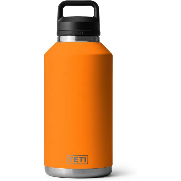 YETI Rambler 64 oz Bottle, Vacuum Insulated, Stainless Steel with Chug Cap, Black