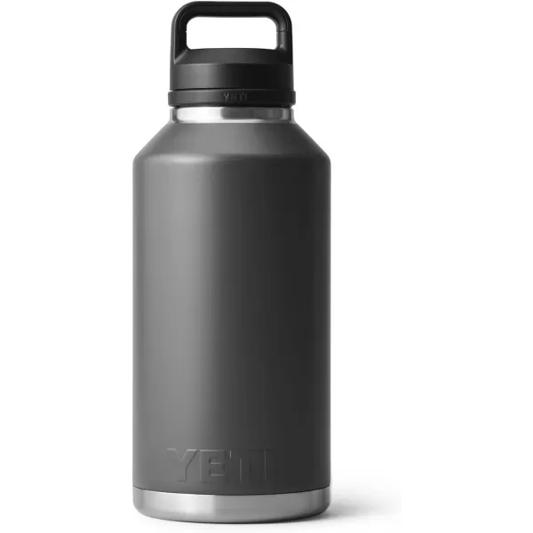 YETI Rambler 64 oz Bottle, Vacuum Insulated, Stainless Steel with Chug Cap, Black