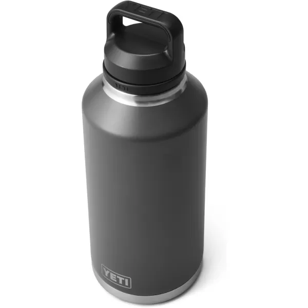 YETI Rambler 64 oz Bottle, Vacuum Insulated, Stainless Steel with Chug Cap, Black