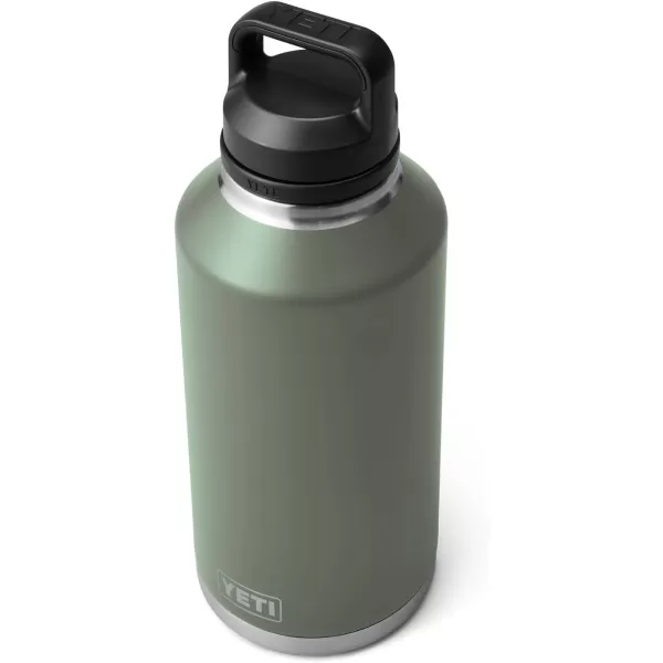 YETI Rambler 64 oz Bottle, Vacuum Insulated, Stainless Steel with Chug Cap, Black