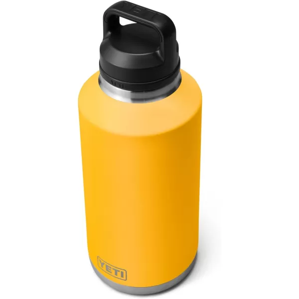 YETI Rambler 64 oz Bottle, Vacuum Insulated, Stainless Steel with Chug Cap, Black