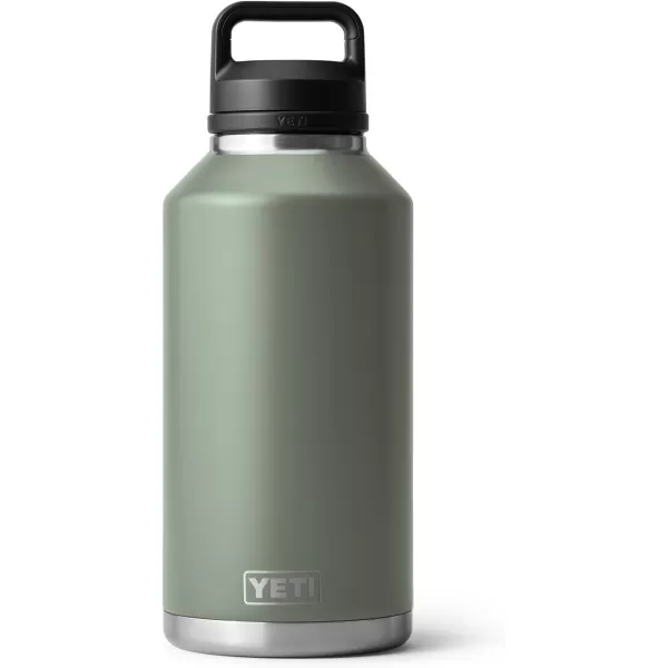 YETI Rambler 64 oz Bottle, Vacuum Insulated, Stainless Steel with Chug Cap, Black