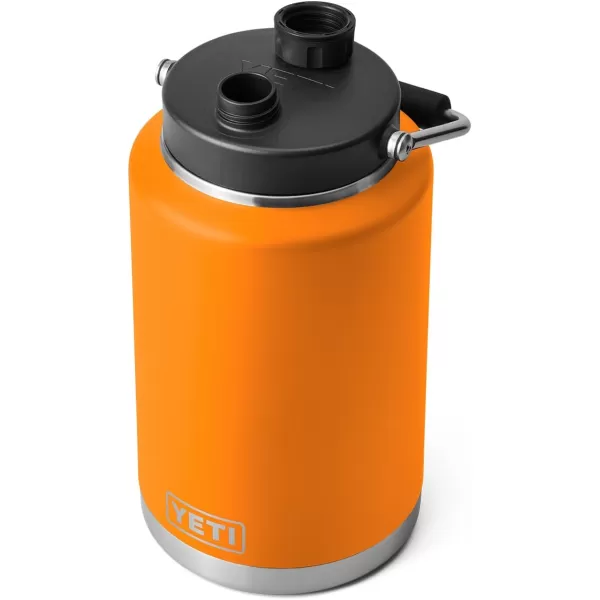 YETI Rambler Gallon Jug, Vacuum Insulated, Stainless Steel with MagCap, King Crab