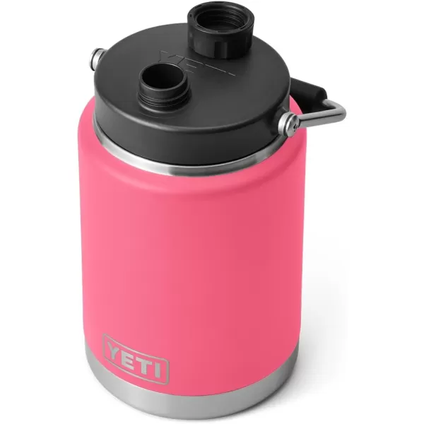 YETI Rambler Half Gallon Jug, Vacuum Insulated, Stainless Steel with MagCap, King Crab