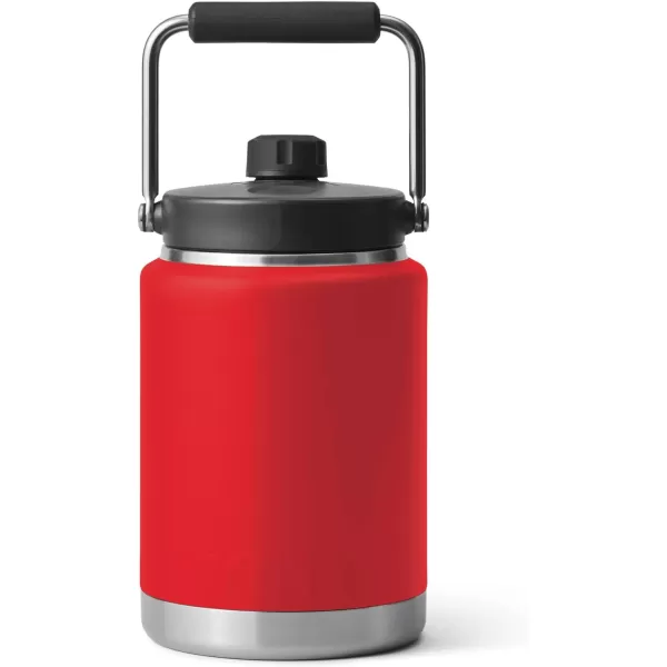 YETI Rambler Half Gallon Jug, Vacuum Insulated, Stainless Steel with MagCap, King Crab