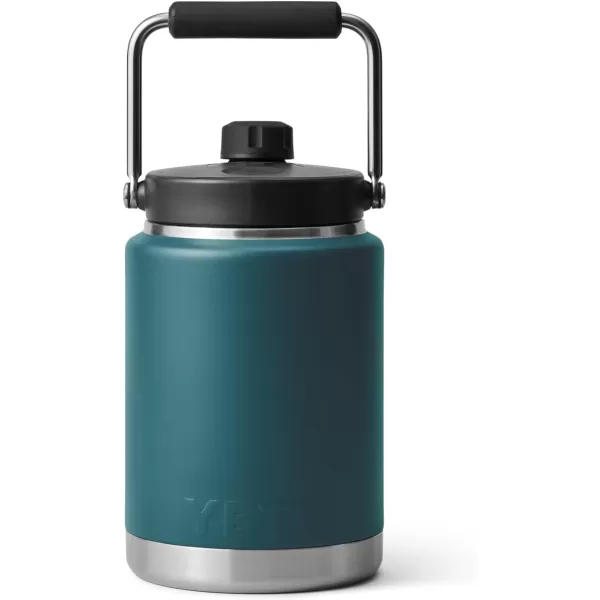 YETI Rambler Half Gallon Jug, Vacuum Insulated, Stainless Steel with MagCap, King Crab