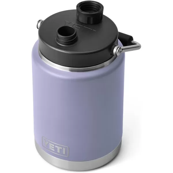 YETI Rambler Half Gallon Jug, Vacuum Insulated, Stainless Steel with MagCap, King Crab