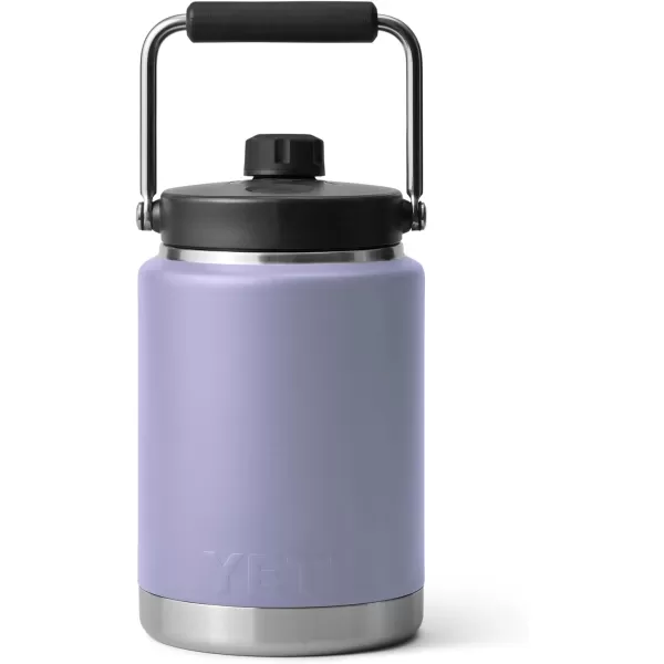 YETI Rambler Half Gallon Jug, Vacuum Insulated, Stainless Steel with MagCap, King Crab