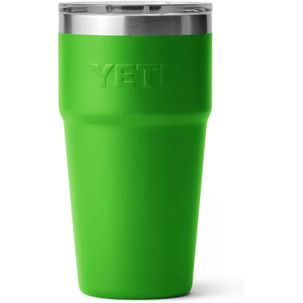 YETI Rambler Stackable Pint, Vacuum Insulated, Stainless Steel with MagSlider Lid, Black