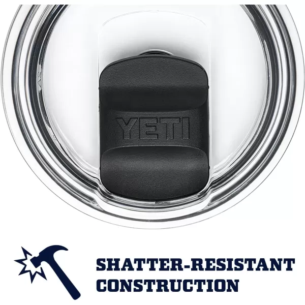 YETI Rambler Stackable Pint, Vacuum Insulated, Stainless Steel with MagSlider Lid, Black