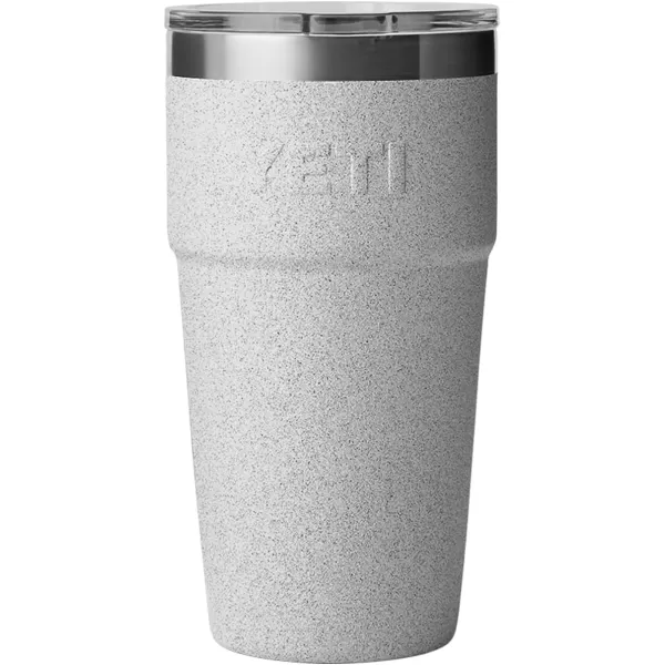 YETI Rambler Stackable Pint, Vacuum Insulated, Stainless Steel with MagSlider Lid, Black