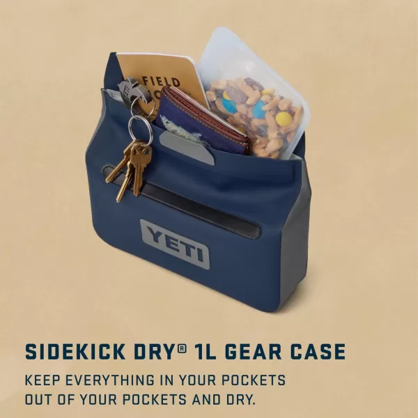 YETI Sidekick Dry 3L Gear Case, Charcoal