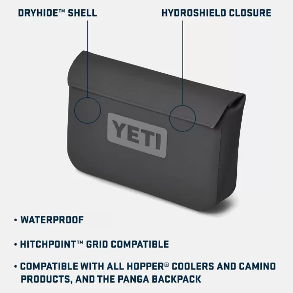 YETI Sidekick Dry 3L Gear Case, Charcoal