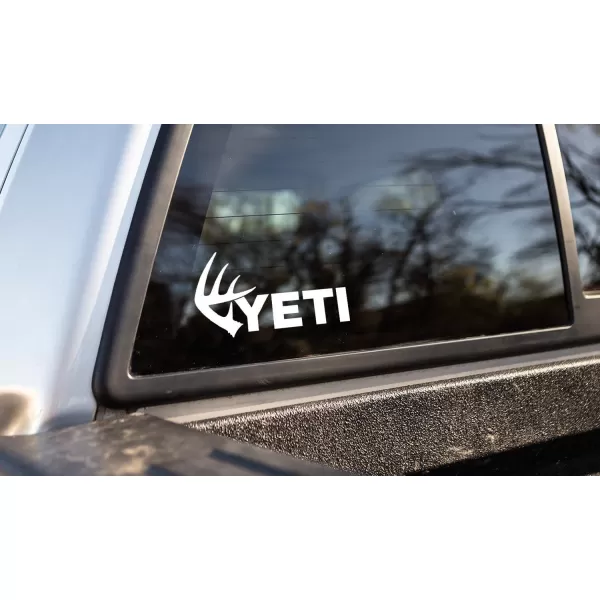 YETI Sportsman's Decal Trout White