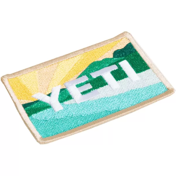 YETI Sunset Hook and Loop Patch