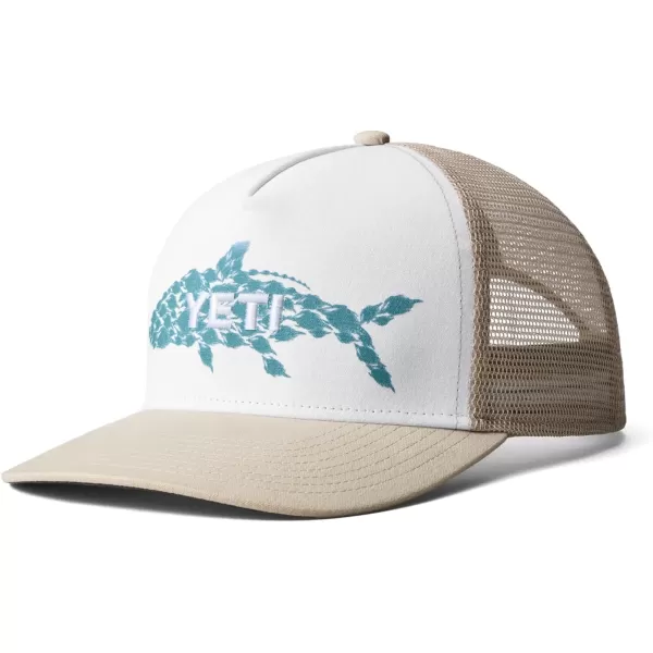 YETI Tarpon Flies Badge Mid Pro Trucker Hat