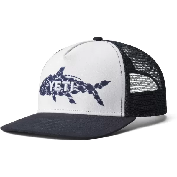 YETI Tarpon Flies Badge Mid Pro Trucker Hat