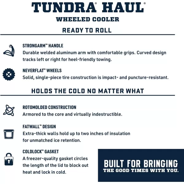 YETI Tundra Haul Portable Wheeled Cooler