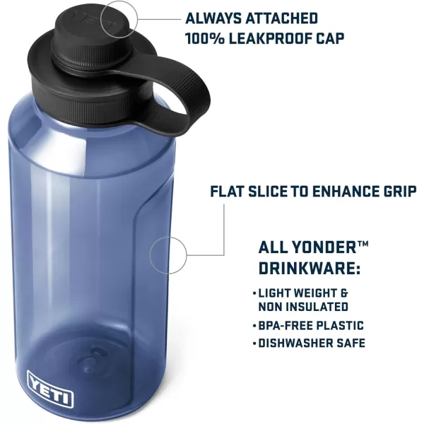 YETI Yonder 1.5L/50 oz Water Bottle with Yonder Tether Cap, Power Pink
