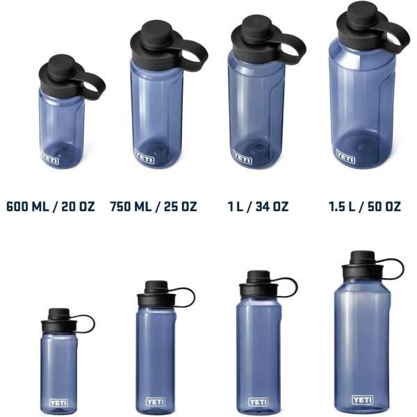 YETI Yonder 1.5L/50 oz Water Bottle with Yonder Tether Cap, Power Pink